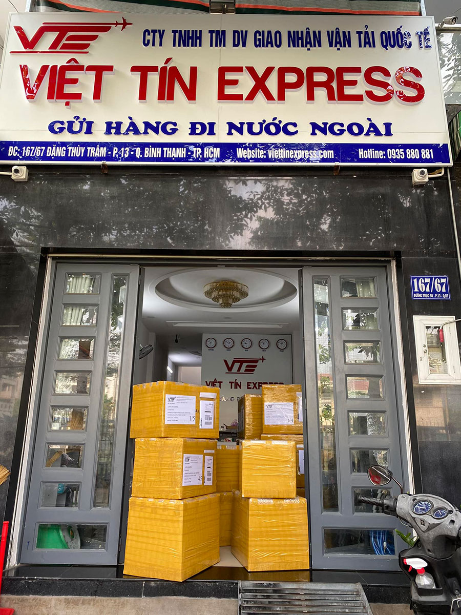 Việt Tín Express gửi hàng đi nước ngoài