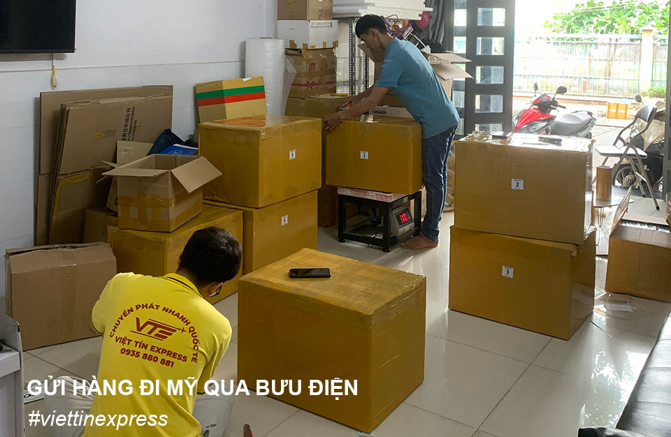 Gửi hàng đi Mỹ qua bưu điện