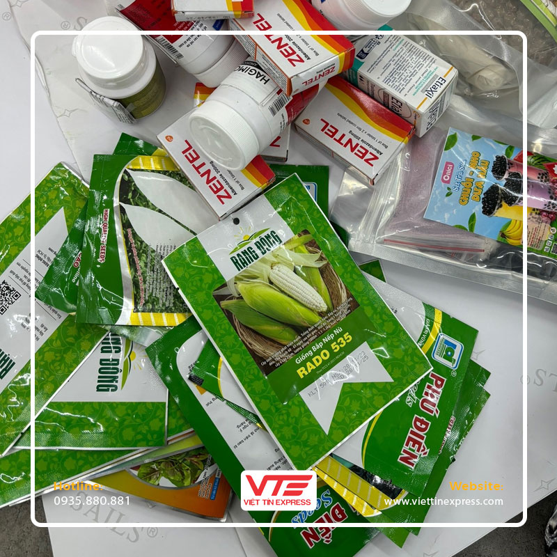 Gửi hạt giống đi qua Mỹ