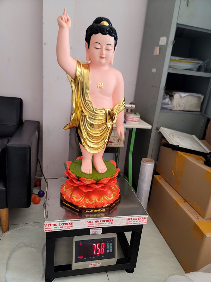 Gửi tượng phật đi Mỹ