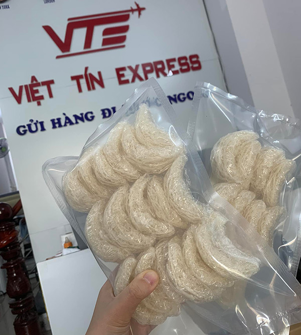 Gửi yến đi Mỹ