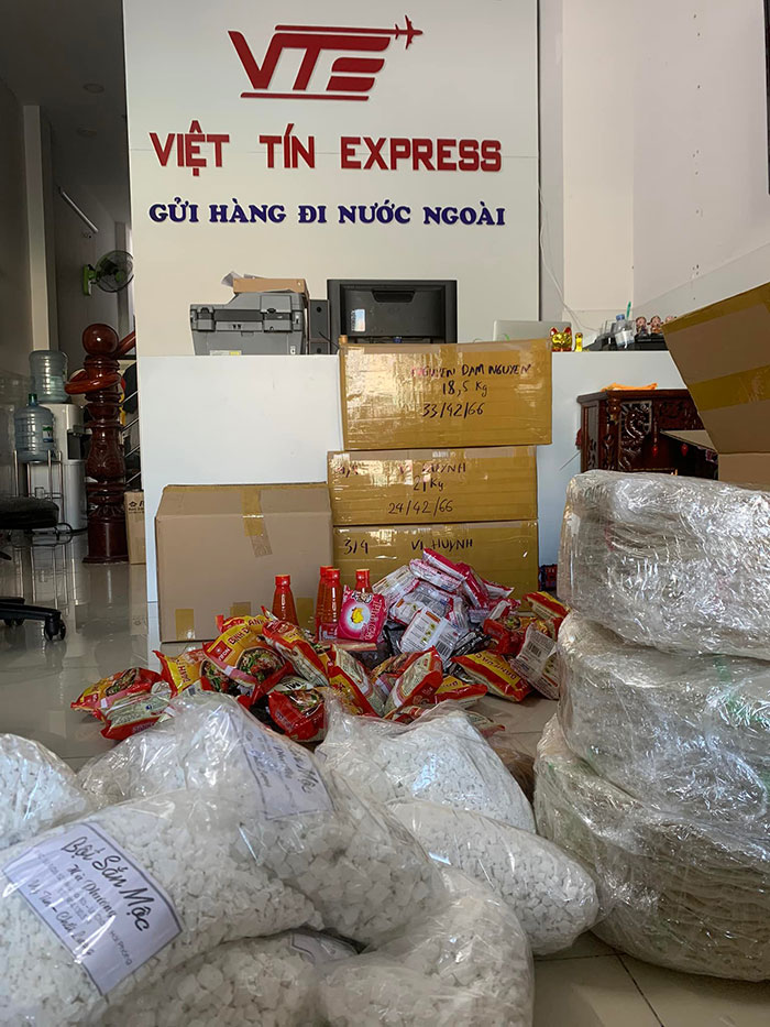 Dịch vụ gửi thực phẩm, đồ ăn đi Mỹ