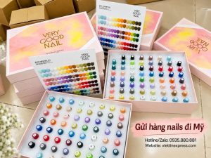 Gửi hàng nails đi Mỹ tại TPHCM - Nhận sơn gel, dụng cụ và thiết bị nail