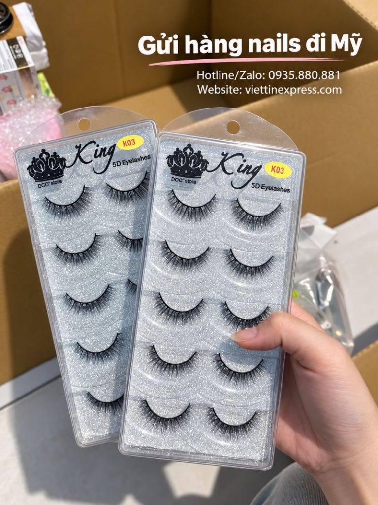 Gửi hàng nails đi Mỹ tại TPHCM - Nhận sơn gel, dụng cụ và thiết bị nail