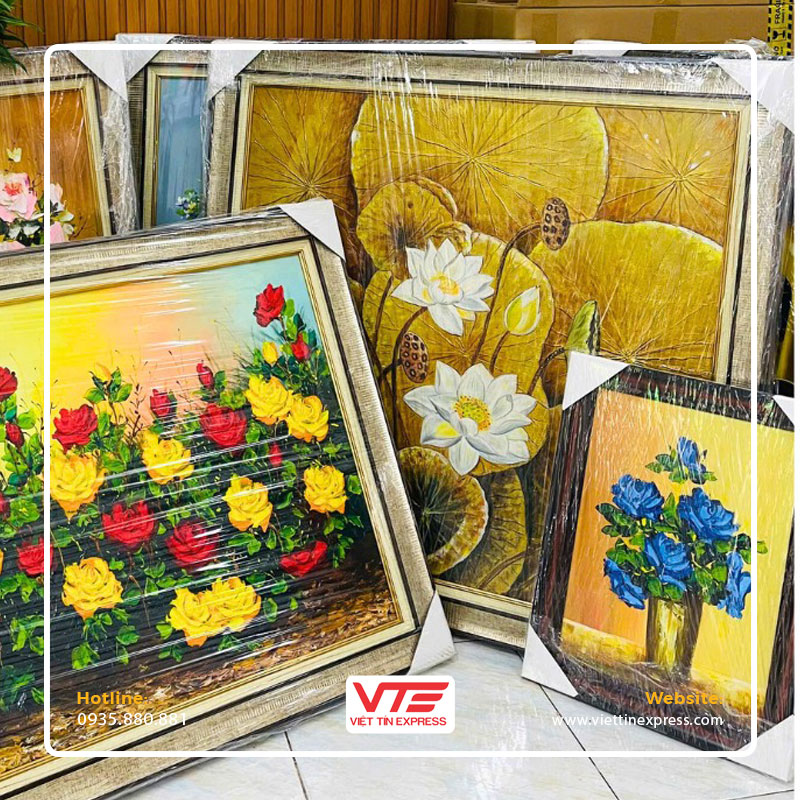 Gửi tranh đi Mỹ