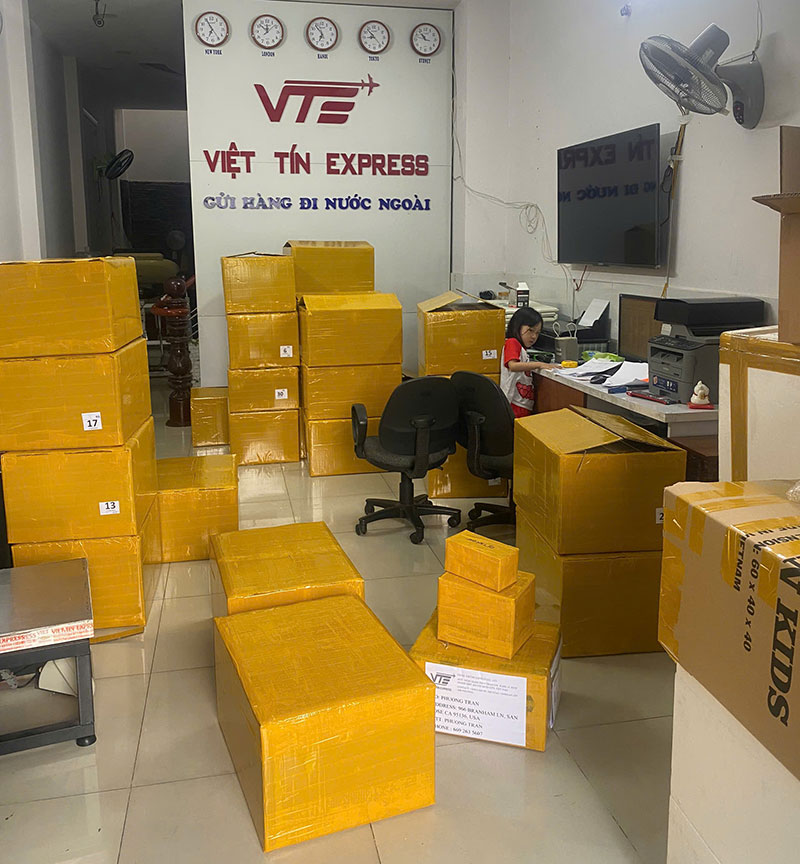 Gửi hàng đi Mỹ tại Bình Dương