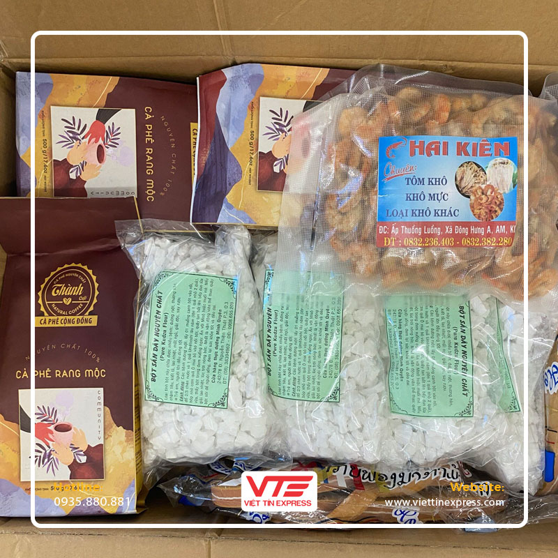 Gửi thực phẩm đi Cộng Hòa Séc từ Việt Nam