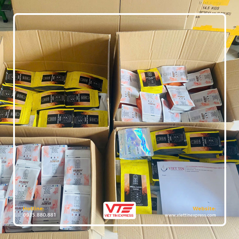 Gửi cà phê đi Mỹ