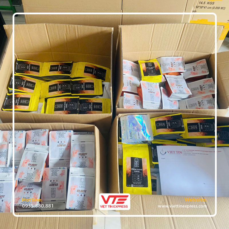 Gửi cafe đi California