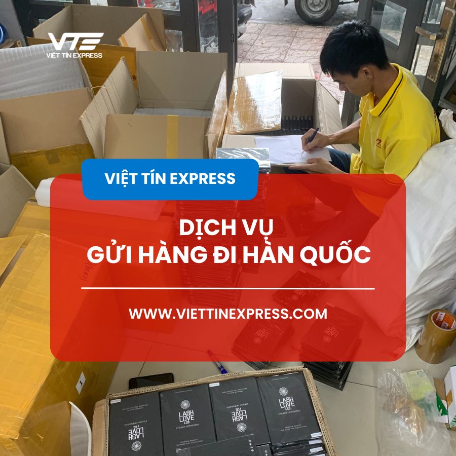 Dịch vụ gửi hàng đi Hàn Quốc giá rẻ tại TPHCM