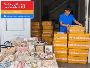 Gửi hàng handmade đi Mỹ