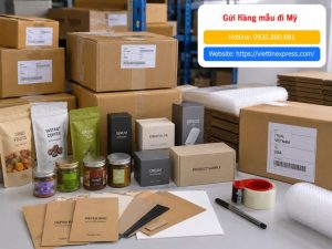 Gửi hàng mẫu đi Mỹ
